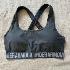 Under Armour Charcoal Sports Bra